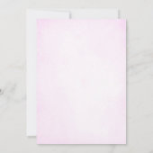 Lady zum 75. Geburtstag, Lavendel lädt ein Einladung (Rückseite)