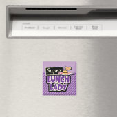 Lady zum Mittagessen - Lady zum Super Lunch Magnet (In Situ (Geschirrspüler))