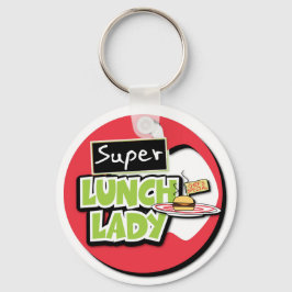 Lady zum Mittagessen - Lady zum Super Lunch Schlüsselanhänger