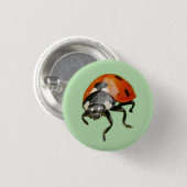Ladybird Badge Button (Vorne & Hinten)