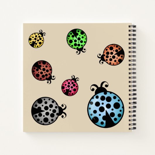 Ladybird-Bug Notizblock (Rückseite)