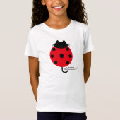 Ladybird Cat T-shirt / てんとう虫ネコ Ｔシャツ (Vorderseite)