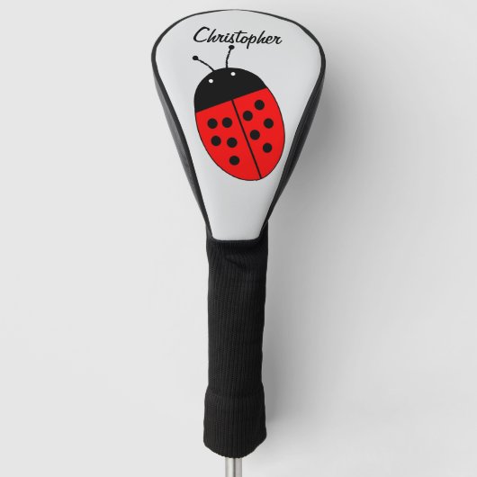 Ladybird Design Golf Headcover (Vorderseite)