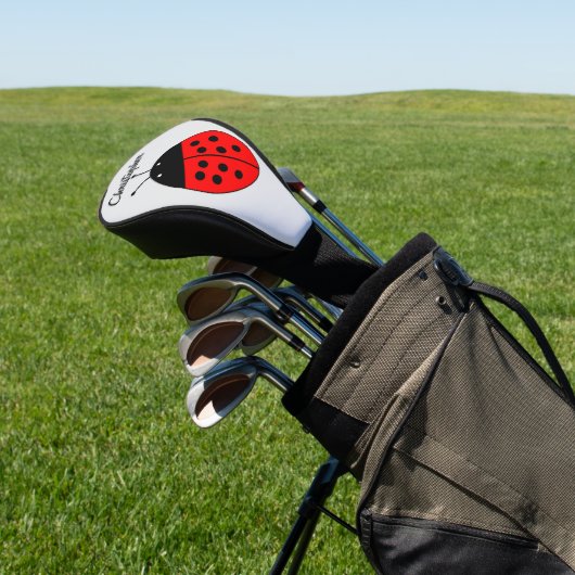 Ladybird Design Golf Headcover (In SItu)