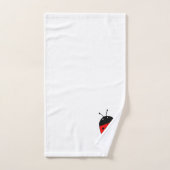 Ladybird Design Monogrammiert Badhandtuch Set (Handtuch)