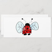 Ladybird Einladung (Vorne/Hinten)