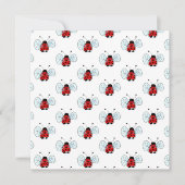 Ladybird Einladung (Vorderseite)