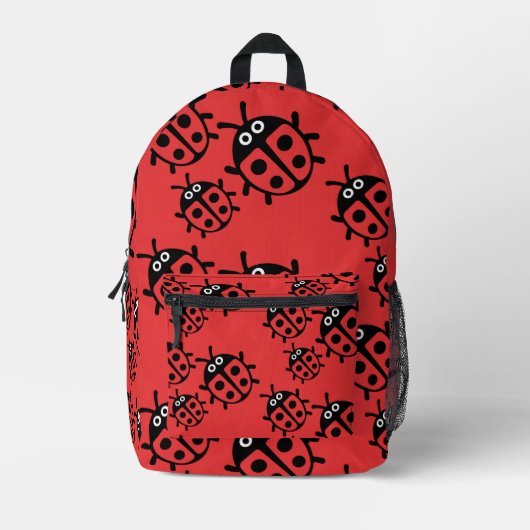 Ladybird-Familie Bedruckter Rucksack (Vorderseite)