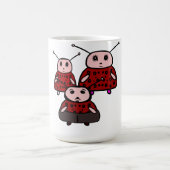 Ladybird-Familie Kaffeetasse (Mittel)