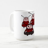 Ladybird-Familie Kaffeetasse (Vorderseite Links)