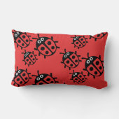 Ladybird-Familie Lendenkissen (Rückseite)