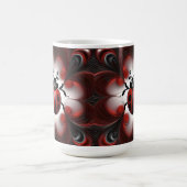 Ladybird Fraktal Art Design, Kaffeetasse (Mittel)