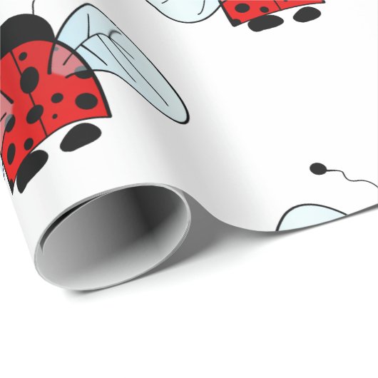 Ladybird Geschenkpapier (Rolleneckpunkt)