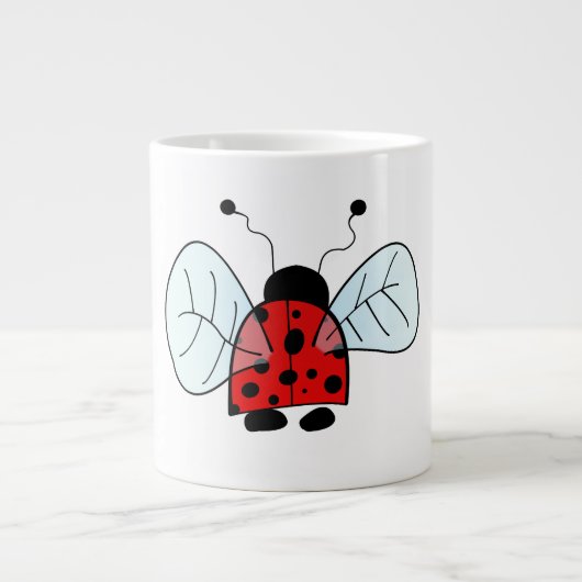 Ladybird Jumbo-Tasse (Vorderseite)