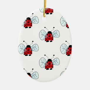 Ladybird Keramik Ornament