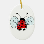 Ladybird Keramik Ornament (Hinten)