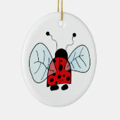 Ladybird Keramik Ornament (Rechts)