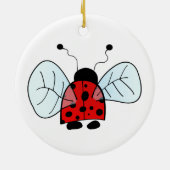 Ladybird Keramik Ornament (Hinten)