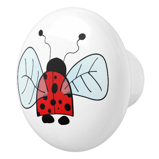 Ladybird Keramikknauf (Rechts)