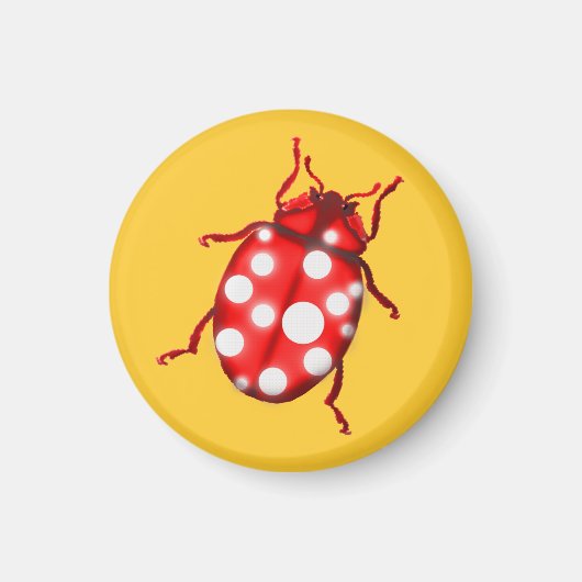 Ladybird Lady Bug Garening Geschenke Magnet (Vorne)