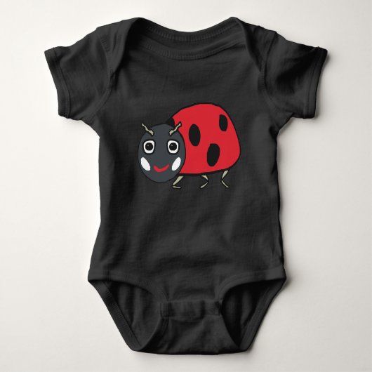 Ladybird Ladybug Baby Strampler (Vorderseite)