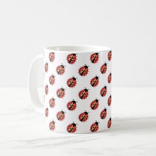Ladybird/Ladybug-Tasse Kaffeetasse (Vorderseite Links)