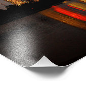 Ladybird Lake Austin Texas Night Skyline Fotodruck (Ecke)