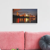 Ladybird Lake Austin Texas Night Skyline Leinwanddruck (Insitu (Wohnzimmer))