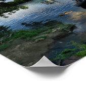 Ladybird Lake / Austin Texas Skyline 3 Poster (Ecke)