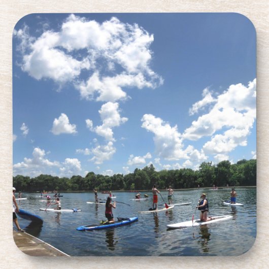 Ladybird Lake Boating - Austin, Texas Untersetzer (Vorderseite)