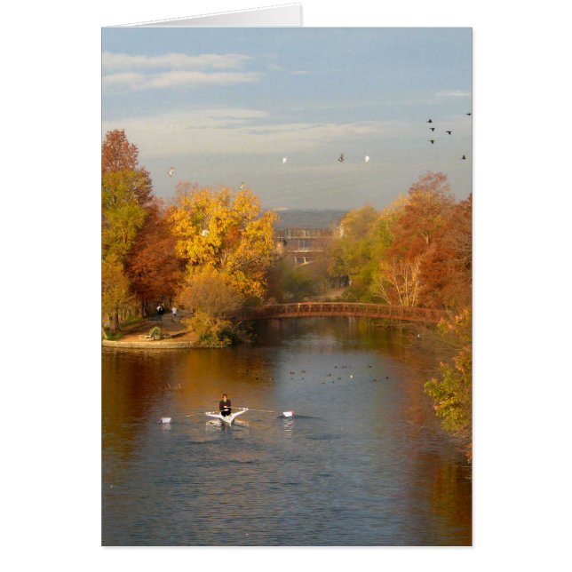Ladybird Lake Fall Rower - Downtown Austin Texas (Vorne)
