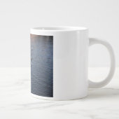 Ladybird Lake Rowing Scully Sunset - Austin Texas Jumbo-Tasse (Rechts)