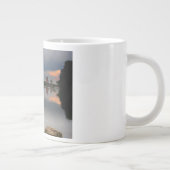 Ladybird Lake Sunrise 1 - Austin Texas Skyline Jumbo-Tasse (Rechts)