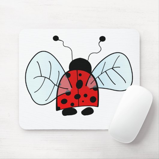 Ladybird Mousepad (Mit Mouse)