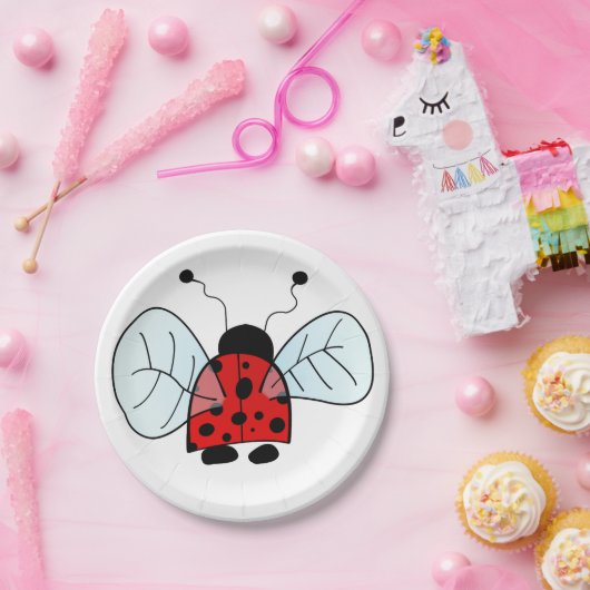 Ladybird Pappteller (Party)