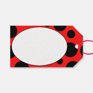 Ladybird spot - Geschenkmarken Geschenkanhänger