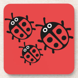 Ladybird und Ladybug Getränkeuntersetzer