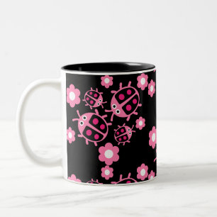 Ladybird und Ladybug Zweifarbige Tasse