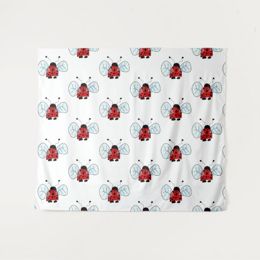 Ladybird Wandteppich (Vorderseite (Horizontal))