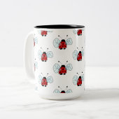 Ladybird Zweifarbige Tasse (Vorderseite Links)