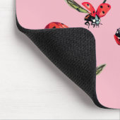 Ladybirds Custom Background Mousepad (Ecke)
