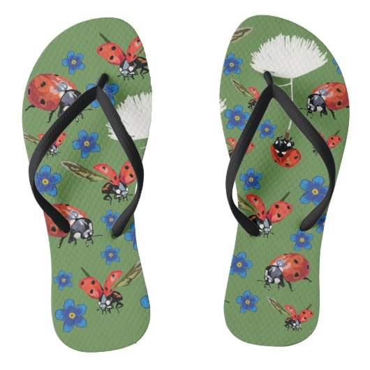 Ladybirds Flip Flops Badesandalen (Fußbett)