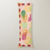 Ladybirds & Fruchtgartenkissen Seitenschläferkissen (Vorderseite Vertikal)