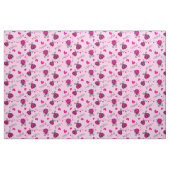 Ladybirds Ladybug Rosa individuelle Name Muster Stoff (Fat Quarter (45,7 x 55,9 cm))