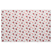 Ladybirds ladybugs red black individuelle Name pat Stoff (Fat Quarter (45,7 x 55,9 cm))