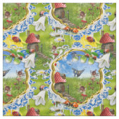 LADYBIRDS UND BUTTERFLIS FABRIC STOFF (Muster)