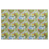 LADYBIRDS UND BUTTERFLIS FABRIC STOFF (Fat Quarter (45,7 x 55,9 cm))