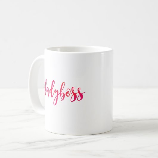 #Ladyboss Tasse (Vorderseite Links)