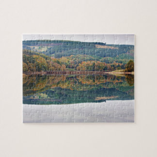 Ladybower Reservoir im Derbyshire-Andenken-Foto Puzzle