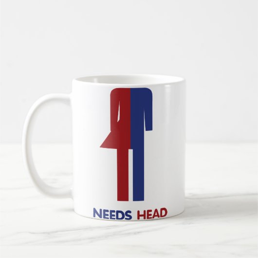 Ladyboy Needs Head Kaffeetasse (Links)